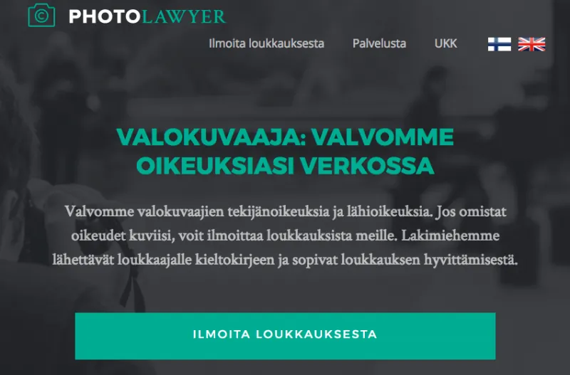 Valvo valokuvia verkossa